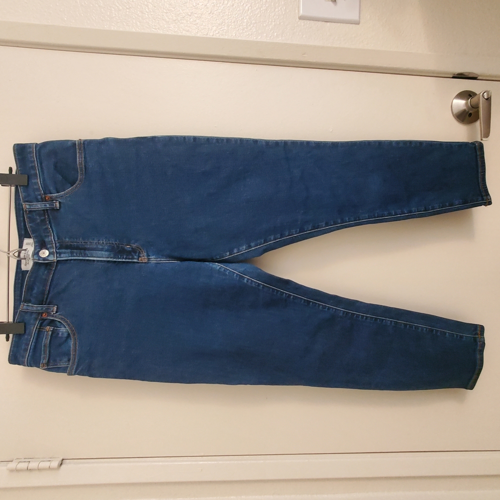 Abercrombie Super Skinny Ankle High Rise Jeans